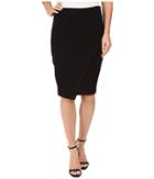 Splendid Sylvie Rib Skirt (black) Women's Skirt