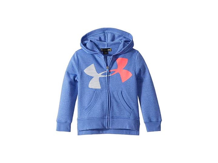 Under Armour Kids Big Split Logo Hoodie (little Kids) (mirror) Girl's Sweatshirt