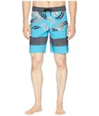 Vans Era Boardshorts 19 (blue Moon Pit Stop Floral) Men's Swimwear