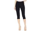 Nydj Skinny Capris In Black (black) Women's Jeans