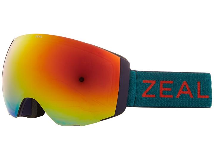 Zeal Optics Portal (purple Jade W/ Phoenix Mirror Lens + Sky Blue Mirror Lens) Snow Goggles