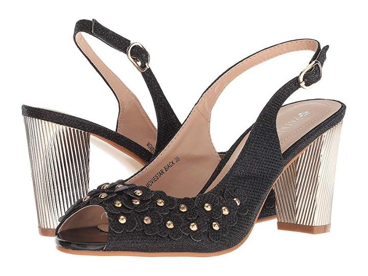 Patrizia Moviestar (black) Women's 1-2 Inch Heel Shoes