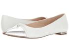 Tommy Hilfiger Thalia (white/silver) Women's Flat Shoes