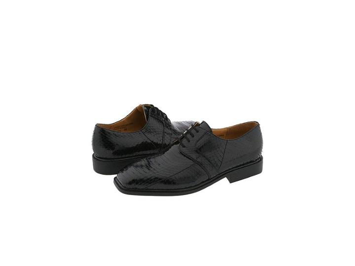 Giorgio Brutini Slaton (black Snake) Men's Shoes