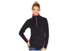 Columbia Glacialtm Iv 1/2 Zip (black/cactus Pink) Women's Clothing