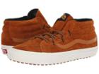 Vans Sk8-mid Reissue Ghillie Mte ((mte) Sudan Brown/marshmallow) Skate Shoes