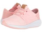 New Balance Kids Kjcrzv2p Knit (little Kid) (himalayan Pink/white) Girls Shoes