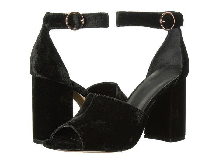 Joie Lahoma (black Velvet) Women's Sandals