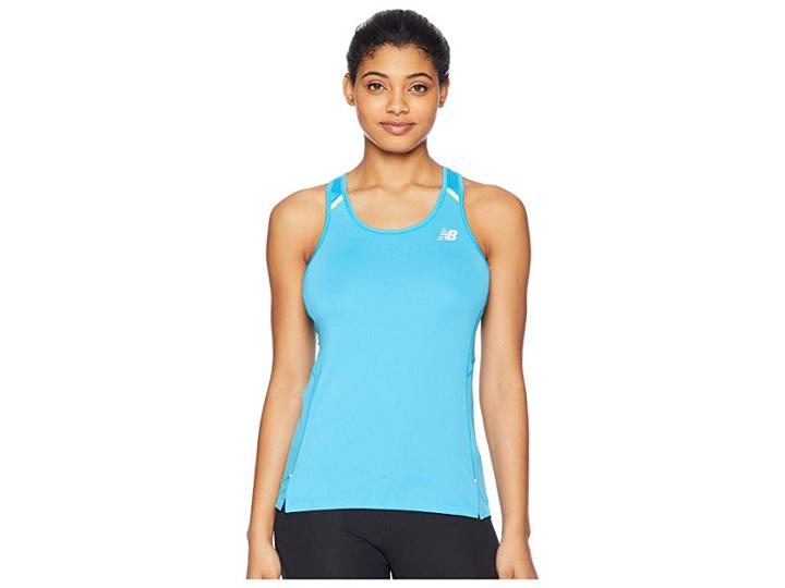 New Balance Nb Ice 2.0 Tank Top (polaris) Women's Sleeveless