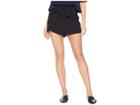 Kensie Smooth Stretch Crepe Shorts Ks5k1209 (black) Women's Shorts
