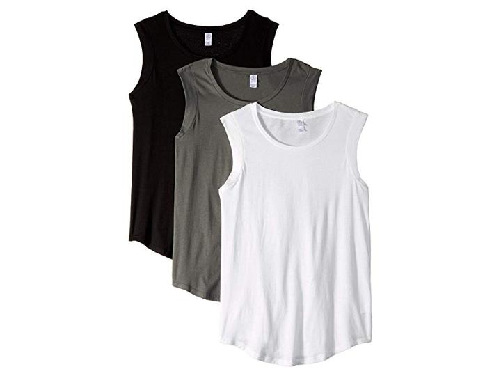 Alternative The Luxe Crew 3-pack Bundle (asphalt/white/black) Women's Sleeveless