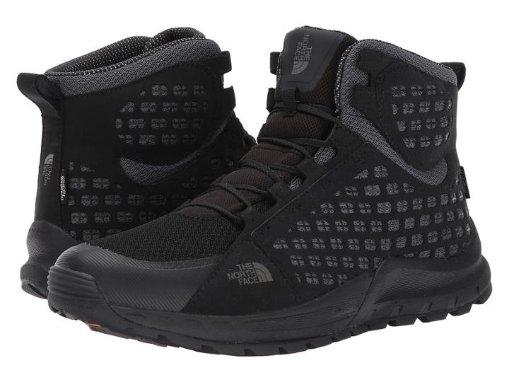 The North Face Mountain Sneaker Mid Wp (tnf Black/smoked Pearl Grey (prior Season)) Men's Shoes