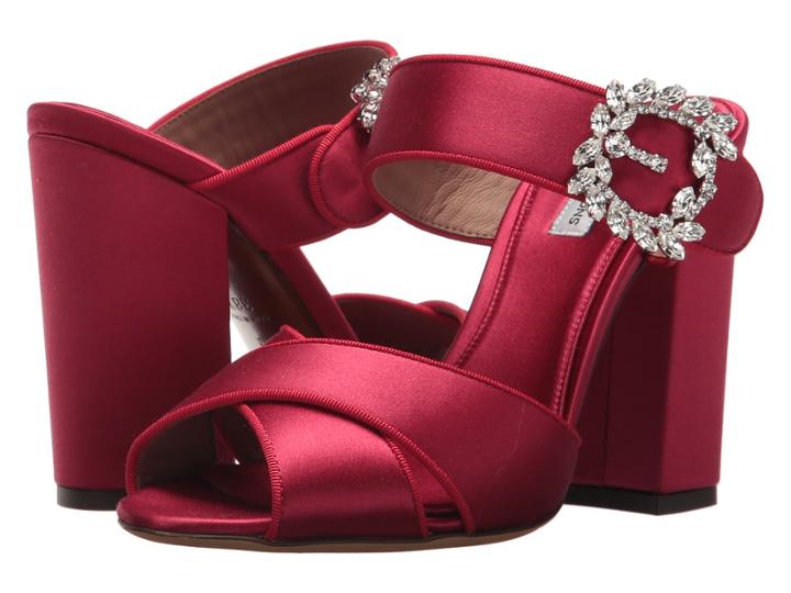 Tabitha Simmons Reyner (red Satin) Women's Shoes