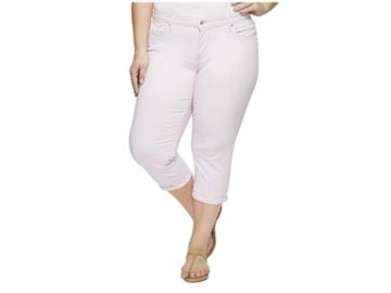 Levi's(r) Plus Shaping Capris (light Lilac Twill) Women's Jeans