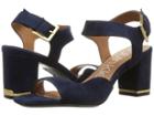 Calvin Klein Chantay (dark Navy Kid Suede) Women's Shoes