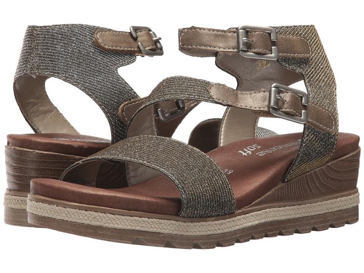 Rieker D6351 Icess 51 (gold/silver/oro) Women's  Shoes