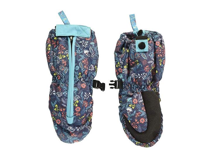 Roxy Kids Snow's Up Mitt (little Kids/big Kids) (bachelor Button/rumba Ditsy) Extreme Cold Weather Gloves