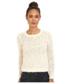 Free People September Song Sweater (ivory) Women's Sweater
