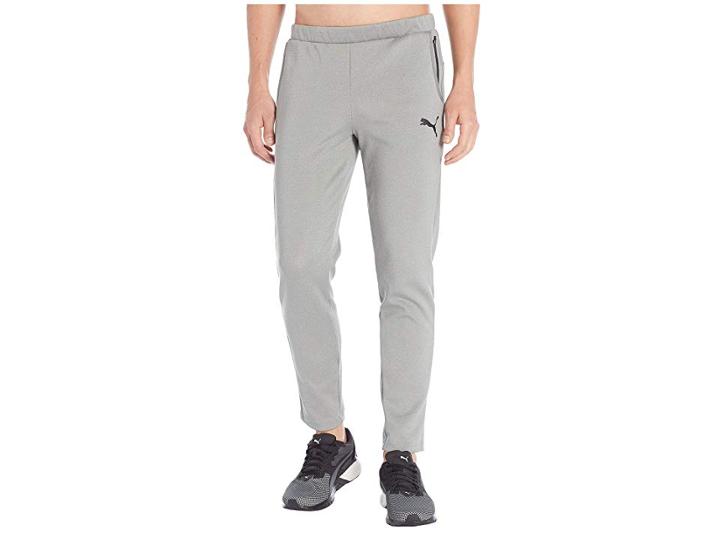 Puma Tec Sports Pants (medium Grey Heather) Men's Casual Pants