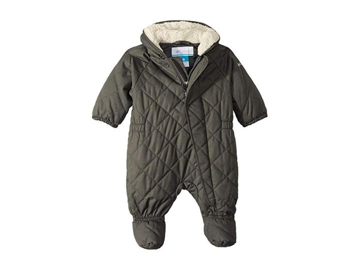 Columbia Kids Meet Cute Bunting (infant) (grill Heather/chalk) Kid's Jumpsuit & Rompers One Piece