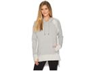 Eleven By Venus Williams Epitome Hoodie Tunic (heather Grey) Women's Sweatshirt