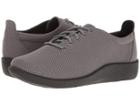 Clarks Sillian Tino (dark Grey Perf Microfiber) Women's Lace Up Casual Shoes