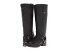 Frye Melissa Harness (black Vintage Veg Tan) Women's Pull-on Boots