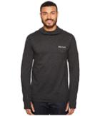 Marmot Resistance Hoodie (black Heather) Men's Sweatshirt