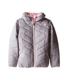 The North Face Kids Reversible Perrito Jacket (little Kids/big Kids) (metallic Silver (prior Season)) Girl's Coat