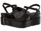 Eileen Fisher Juno (black Tumbled Leather) Women's Shoes