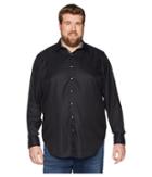 Robert Graham Big Tall Diamante Long Sleeve Woven Shirt (black (tall)) Men's Clothing