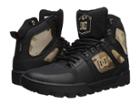 Dc Pure High-top Wr Boot (black Camo) Men's Lace-up Boots