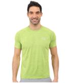 The North Face Ambition Short Sleeve Shirt (macaw Green Heather (prior Season)) Men's Short Sleeve Pullover