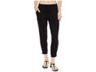 Michael Stars Elevated French Terry Drawstring Pant (black) Women's Casual Pants