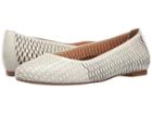 Walking Cradles Blaire (white Accordion Perfed Soft Maia) Women's Flat Shoes