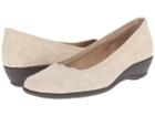Soft Style Rogan (natural Linen) Women's Flat Shoes