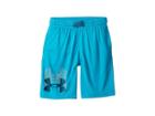 Under Armour Kids Ua Prototype Logo Shorts (big Kids) (deceit/techno Teal) Boy's Shorts