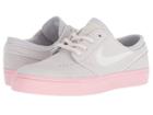 Nike Sb Kids Stefan Janoski (big Kid) (vast Grey/phantom/bubble Gum/white) Kids Shoes