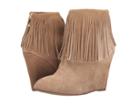 Chinese Laundry Arctic Fringe Wedge Bootie (camel) Women's Boots