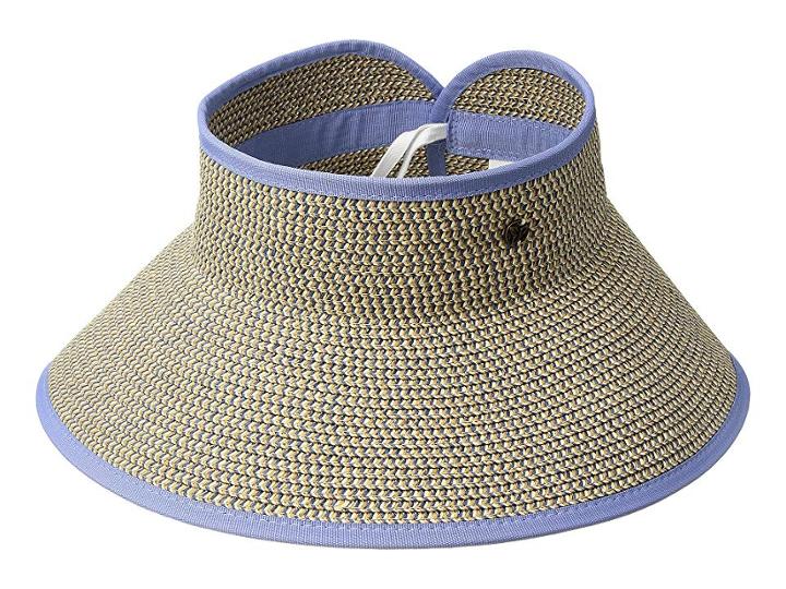 Prana Denna Packable Visor (sunbleached Blue) Casual Visor
