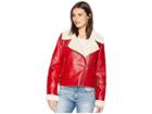 Blank Nyc Faux Sherpa Jacket In Old Saint Nick (old Saint Nick) Women's Coat