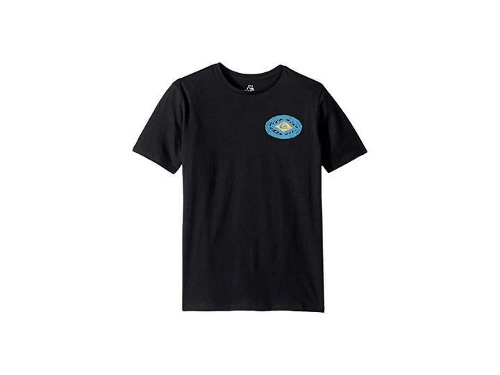 Quiksilver Kids No Control Tee (big Kids) (black) Boy's T Shirt