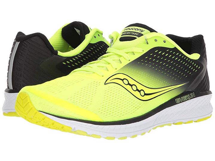 Saucony Breakthru 4 (citron/black) Men's Running Shoes