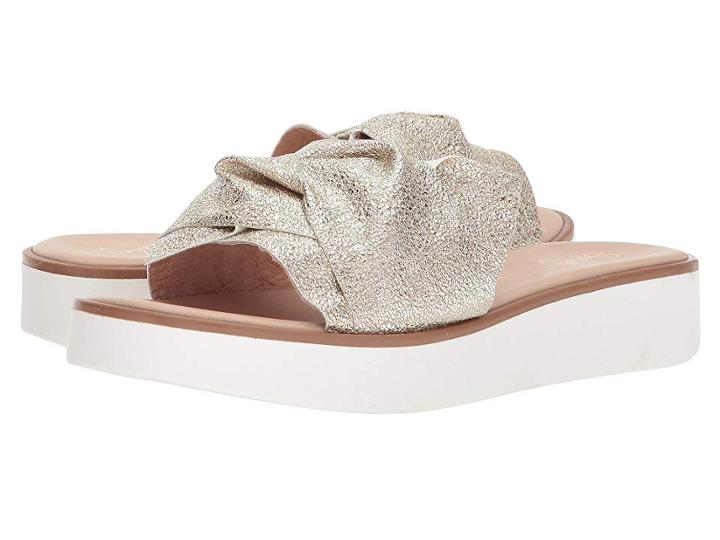 Seychelles Coast (platinum Metallic) Women's Slide Shoes