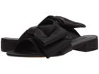 Rebecca Minkoff Calista Slide (black Satin) Women's Slide Shoes