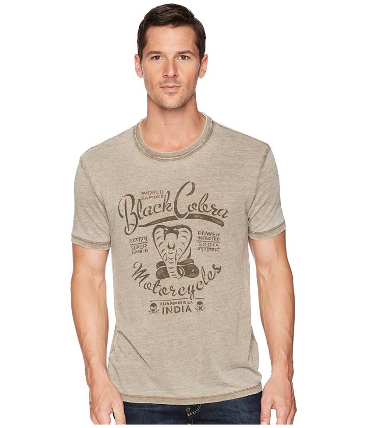Lucky Brand Black Cobra Tee (dark Olive) Men's Clothing