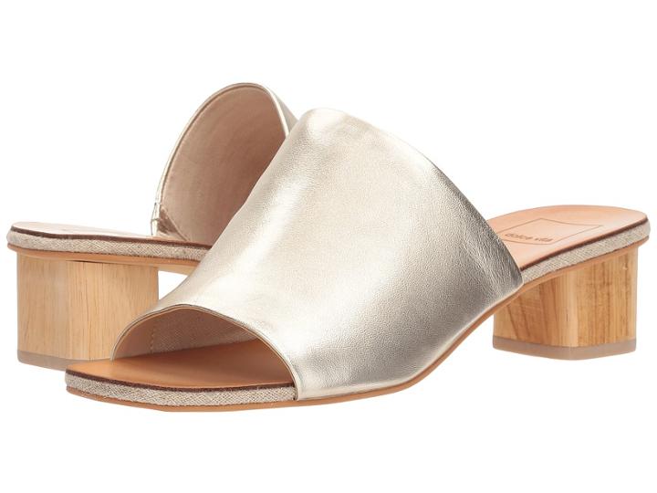Dolce Vita Kaira (gold Leather) Women's Shoes