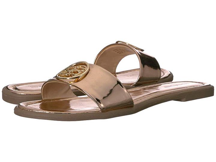 Bebe Leone (rose Gold) Women's Sandals