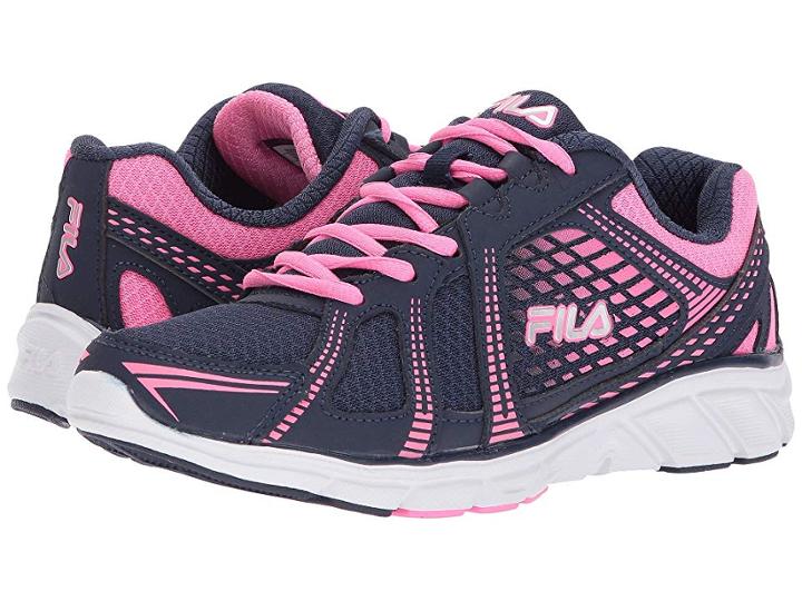 Fila Memory Passage (fila Navy/sugarplum/metallic Silver) Women's Shoes