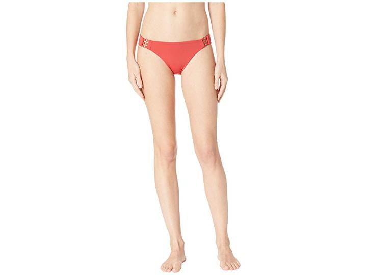 Roxy Solid Softly Love Full Bottoms (cardinal) Women's Swimwear